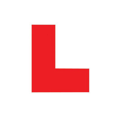 The House Nameplate Company L Plate Pvc Advisory Sign, (H)180Mm (W)180Mm