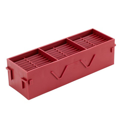 Manrose Terracotta Rectangular Brick Vent V55010t, (H)76Mm (W)229Mm