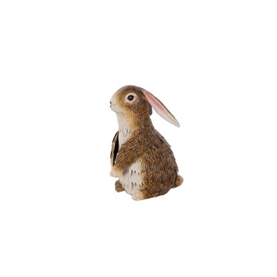 Terrastyle Brown Steel Rabbit Garden Ornament (H)21Cm