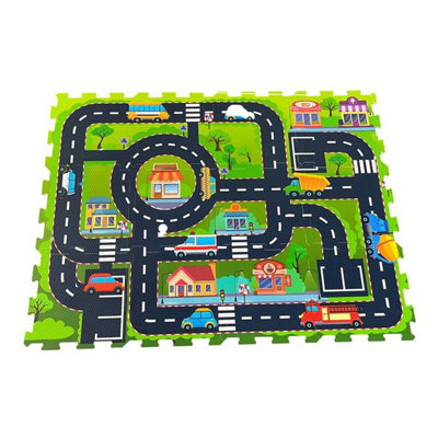 B&Q Town Road Playmat (L)114Cm (W)86Cm