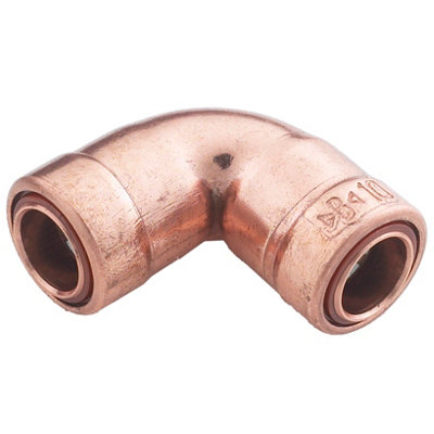 Pegler Yorkshire Tectite Push-Fit 90° Pipe Elbow (Dia)10Mm