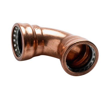 Pegler Yorkshire Tectite Push-Fit 90° Pipe Elbow (Dia)22Mm