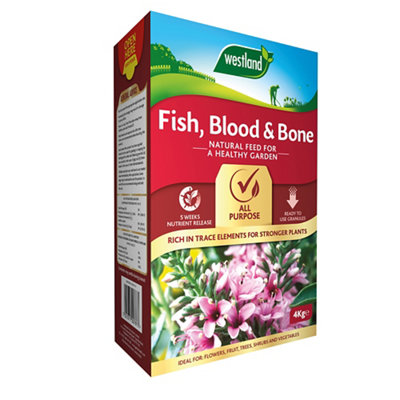 Westland Fish, Blood & Bone Universal Granular Plant Feed Granules 4Kg