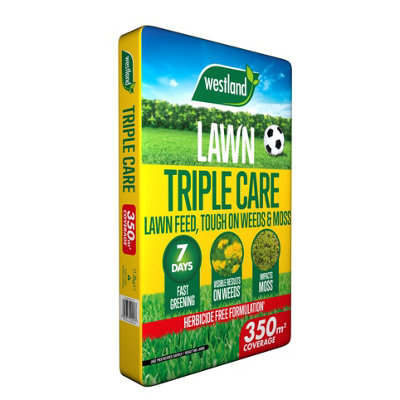 Westland Triple Care Lawn Fertiliser Granules 350M² 11.44Kg