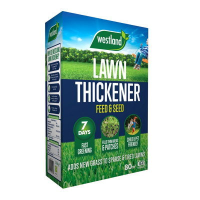 Westland Lawn Thickener Lawn Feed Granules & Seed 80M² 2.56Kg