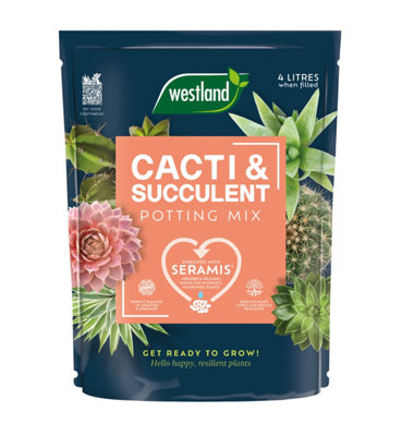 Westland Peat-Free Cacti & Succulent Potting Mix 4L