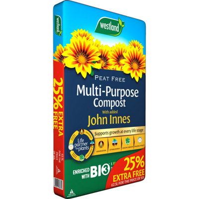 Westland Peat-Free John Innes Multi-Purpose Compost 62.5L