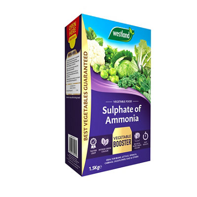 Westland Sulphate Of Ammonia Fertiliser Granules 10M² 1.5Kg