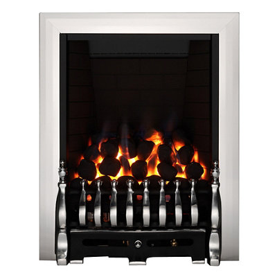 Focal Point Blenheim Full Depth Black Remote Controlled 3.75Kw Gas Fire