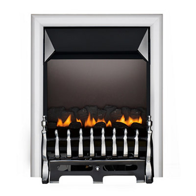 Focal Point Blenheim Black Chrome Effect Rotary Control Knob 2.3Kw Gas Fire