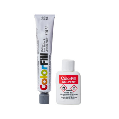 Unika Grey Matt Worktop Sealant & Adhesive, 20Ml