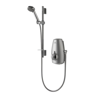 Aqualisa Aquastream Chrome Effect Rear Fed Mixer Shower & 1.5M Hose Length