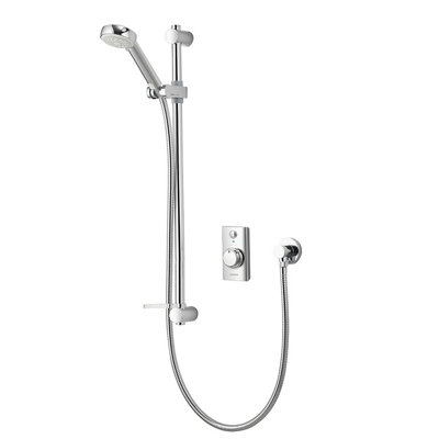 Aqualisa Visage Smart Concealed Valve Gravity-Pumped Wall Fed Smart Digital 4-Spray Pattern Shower Adjustable Shower Head