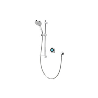 Aqualisa Optic Q Concealed Valve Hp/Combi Wall Fed Smart Digital 3-Spray Pattern Shower With Adjustable Head