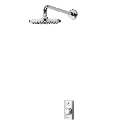 Aqualisa Visage Q Concealed Valve Hp/Combi Wall Fed Smart Digital 4-Spray Pattern Shower With Fixed Head