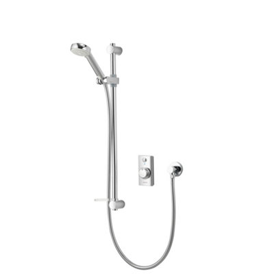 Aqualisa Visage Q Concealed Valve Hp/Combi Wall Fed Smart Digital 4-Spray Pattern Shower With Adjustable Head