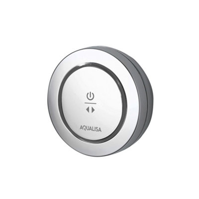 Aqualisa Smart Link Chrome Effect 2 Outlet Shower Remote Control