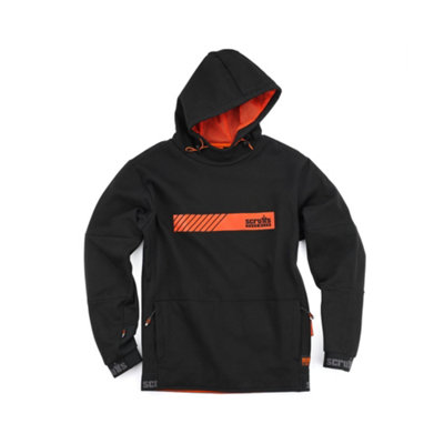 Scruffs Black Men's Hoodie Large