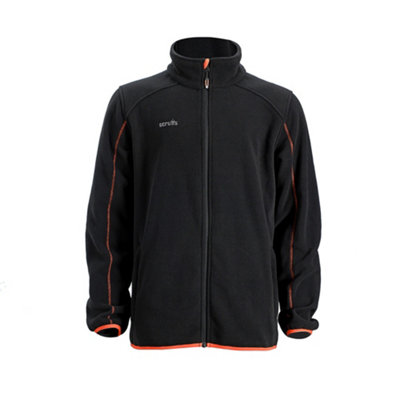 Scruffs Harbour Black Fleece Jacket X Large