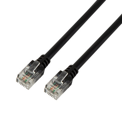 Slx Black Telephone Cable, 5M