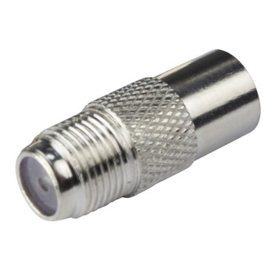 Slx F Socket To Coaxial Plug Adaptor 10Mm