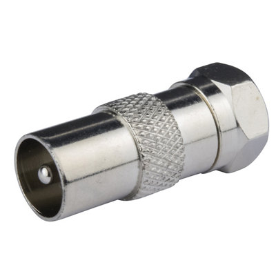 Slx F Plug To Coaxial Plug Adaptor 10Mm