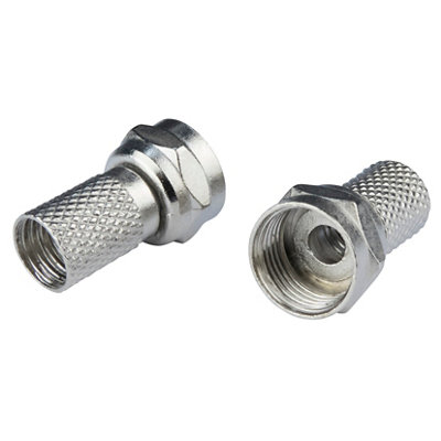 Slx Twist On F-Type F Connector, Pack Of 10