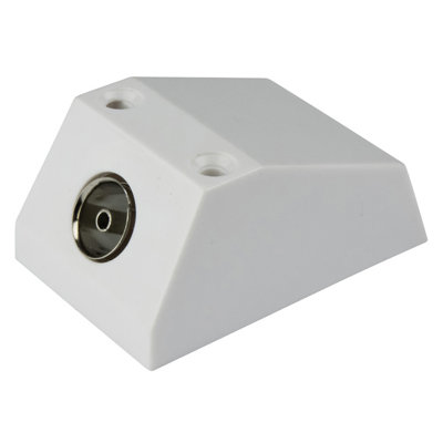 Slx Single Coaxial Socket Gloss White