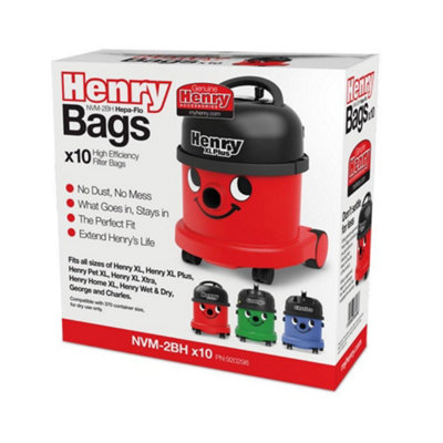 Henry 15L Vacuum Filter Bag, Pack Of 10