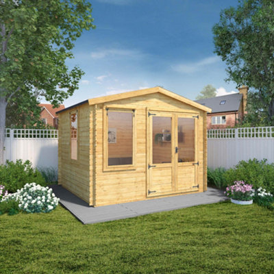 Mercia Apex Wooden Cabin With Double Door