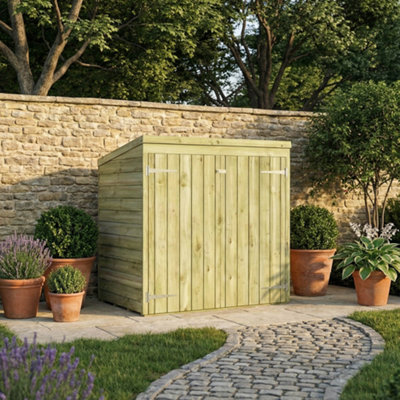 Mercia Wooden Garden Storage - Brown