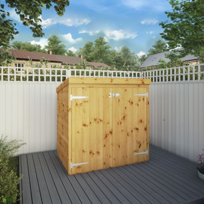 Mercia Mower Wooden 3X5ft Garden Storage