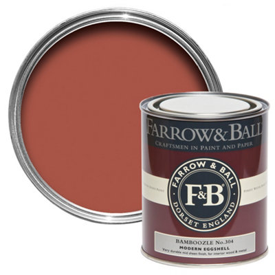 Farrow & Ball Modern Bamboozle No.304 Eggshell Paint, 750Ml