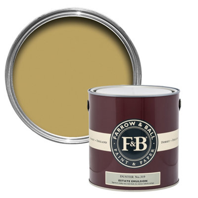 Farrow & Ball Estate Duster No.319 Matt Wall & Ceiling Emulsion Paint, 2.5L