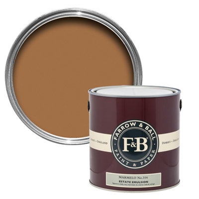 Farrow & Ball Estate Marmelo No.316 Matt Wall & Ceiling Emulsion Paint, 2.5L