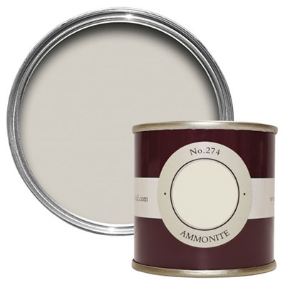 Farrow & Ball Ammonite Estate No.274 Emulsion Paint, 100Ml Tester Pot