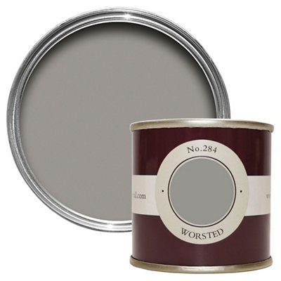 Farrow & Ball Estate Worsted No.284 Wall & Ceiling Emulsion Paint, 100Ml Tester Pot