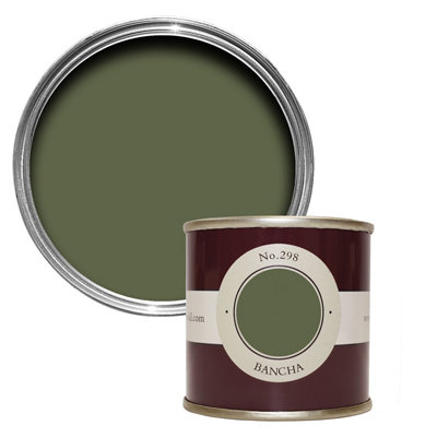 Farrow & Ball Estate Bancha No.298 Matt Wall & Ceiling Emulsion Paint, 100Ml Tester Pot