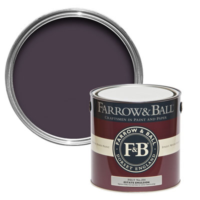 Farrow & Ball Estate Pelt No.254 Matt Wall & Ceiling Emulsion Paint, 2.5L