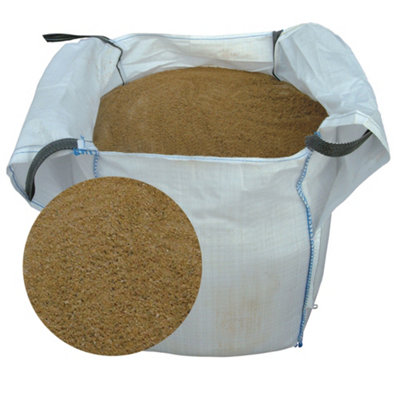 B&Q Sharp Sand, Bulk Bag, 16M²