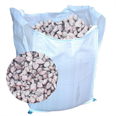 B&Q 20Mm Limestone Chippings, Bulk Bag