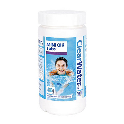 ClearWater Fast Action Chlorine Tablet 3g 167 Pack - Wilko