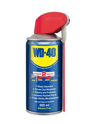 WD-40 Multi-Use Lubricant Spray Smart Straw 300ml