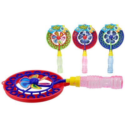 B&Q Windmill Wand Bubble Machine