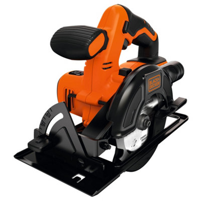 Black+Decker 18V Powerconnect 140Mm Brushed Cordless Circular Saw (Bare Tool) - Bdccs18n-Xj