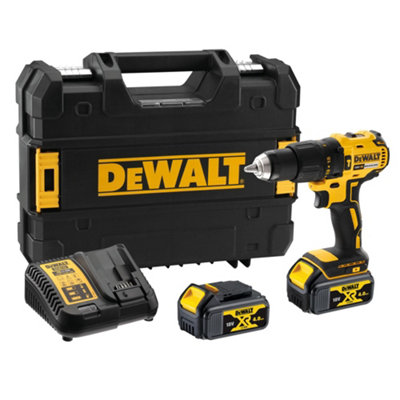 Dewalt 18V Li-Ion Brushless Cordless Combi Drill (2 X 4Ah) - Dcd778m2t-Gb