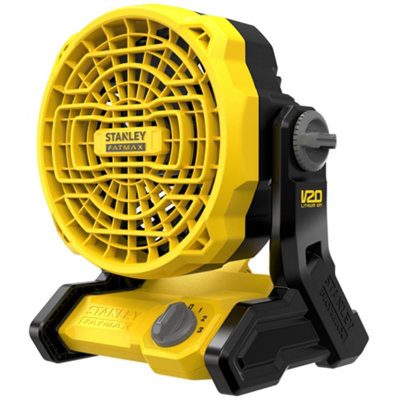 Stanley Fatmax 18V 7" Cordless Fan (Bare Tool) - Sfmce001b-Xj