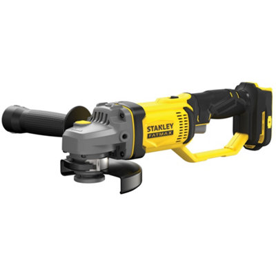 Stanley Fatmax 18V Li-Ion 125Mm Brushed Cordless Angle Grinder X 2Ah) Sfmcg400d1
