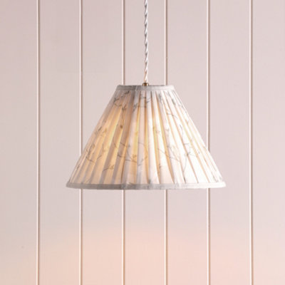 Laura Ashley Natural Magnolia Conical Lamp Shade (D)30Cm
