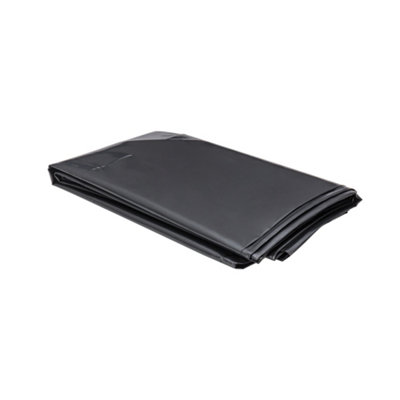 Damplas Black 300 Micron Damp Proof Membrane, (L)3M (W)4M